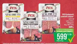 Coop PICK Szalametti szeletelt szalámi ajánlat