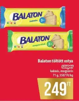 Coop Balaton töltött ostya ajánlat