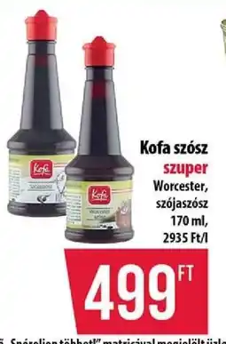 Coop Kofa szósz ajánlat