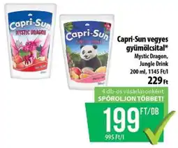 Coop Capri-Sun vegyes gyümölcsital ajánlat