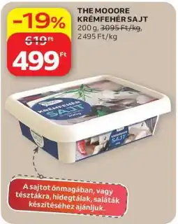Auchan The Mooore krémfehér sajt ajánlat