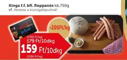 PRIVÁT Kinga f.f. Bfi. Roppanós ajánlat