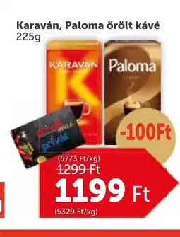PRIVÁT Karaván, Paloma őrölt kávé ajánlat