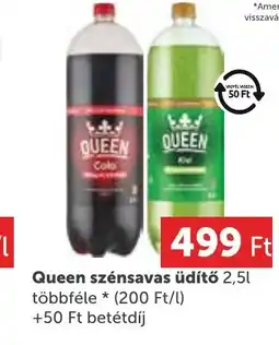 PRIVÁT Queen szénsavas üdítő ajánlat