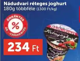 PRIVÁT Nádudvari réteges joghurt ajánlat