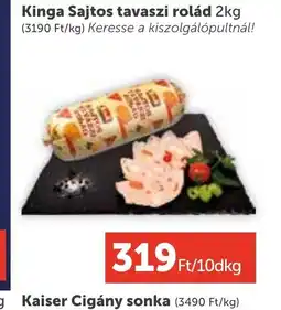 PRIVÁT Kinga Sajtos tavaszi rolád ajánlat