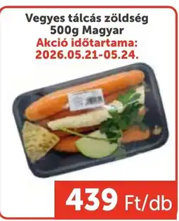 PRIVÁT Vegyes tálcás zöldség ajánlat