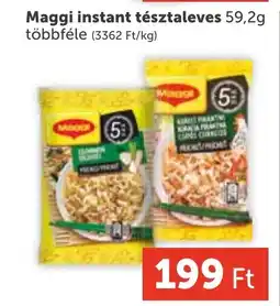 PRIVÁT Maggi instant tésztaleves ajánlat