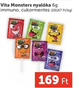 PRIVÁT Vita Monsters nyalóka ajánlat