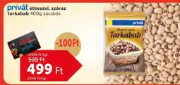 PRIVÁT Privát étkezési, száraz tarkabab ajánlat