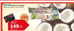 PRIVÁT Privát kókusz csemege ajánlat