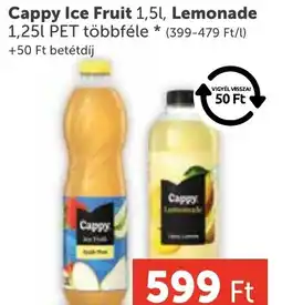 PRIVÁT Cappy Ice Fruit, Lemonade ajánlat