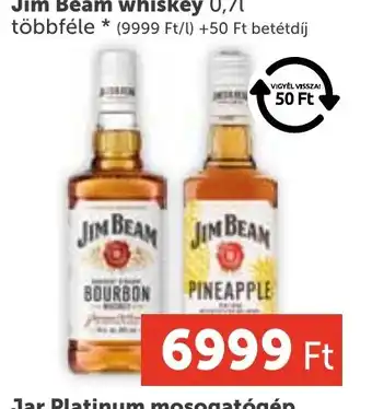 PRIVÁT Jim Beam whiskey ajánlat
