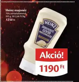 EcoFamily HEINZ Majonéz ajánlat