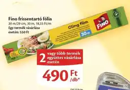 EcoFamily Fino frissentartó fólia ajánlat