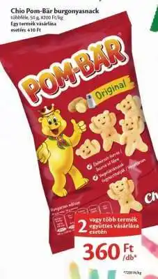 EcoFamily Chio Pom-Bär burgonyasnack ajánlat