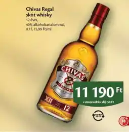 EcoFamily Chivas Regal Skót whisky ajánlat