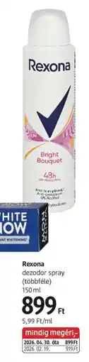 DM Rexona dezodor spray ajánlat