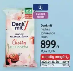 DM Denkmit nedves törlőkendő ajánlat
