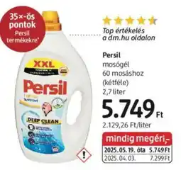 DM Persil mosógél ajánlat