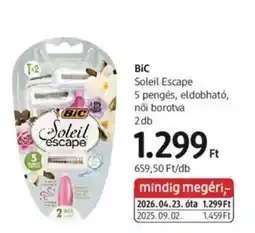 DM BiC Soleil Escape ajánlat