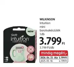 DM Wilkinson Intuition mini borotvakészülék ajánlat