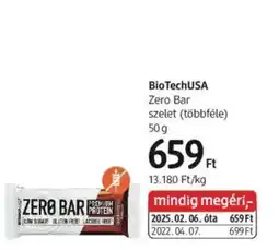 DM BioTechUSA Zero Bar szelet ajánlat