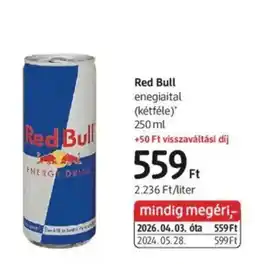 DM Red Bull energiaital ajánlat