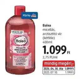 DM Balea micellás arctisztító víz ajánlat