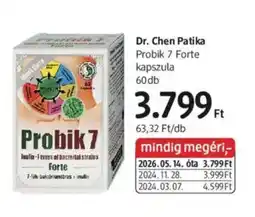 DM Dr. Chen Patika Probik 7 Forte kapszula ajánlat