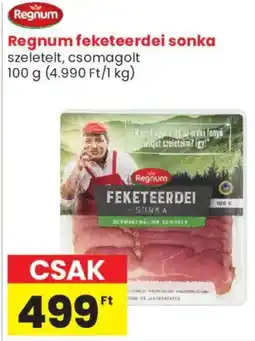 Spar Market Regnum feketeerdei sonka ajánlat