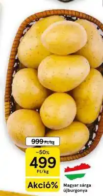 Tesco Magyar sárga újburgonya ajánlat