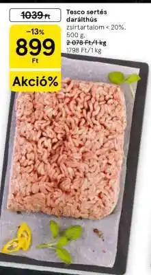 Tesco Tesco sertés darált hús ajánlat