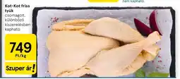 Tesco Kot-Kot friss tyúk ajánlat