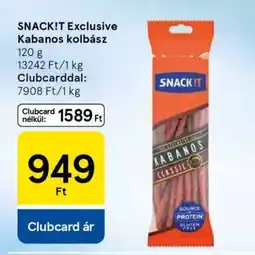 Tesco SNACK!T Exclusive Kabanos kolbász ajánlat