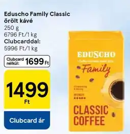 Tesco EduScho Family Classic őrölt kávé ajánlat