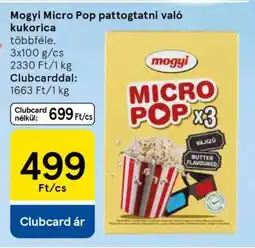 Tesco Mogyi Micro Pop pattogatni való kukorica ajánlat