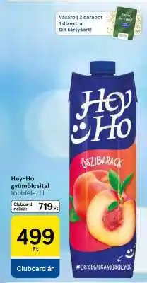 Tesco HEY-HO GYÜMÖLCSITAL ajánlat
