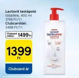 Tesco Lactovit Testápoló ajánlat