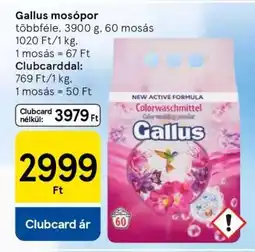 Tesco Gallus mosópor ajánlat