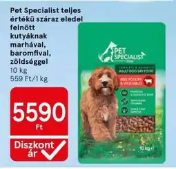 Tesco Pet Specialist teljes értékű száraz eledel ajánlat