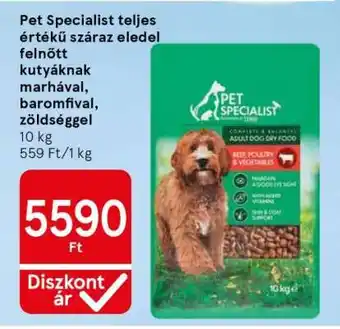 Tesco Pet Specialist teljes értékű száraz eledel ajánlat