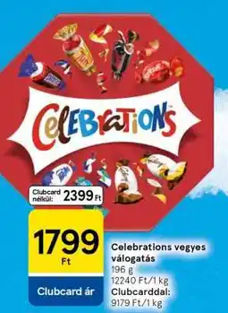 Tesco Celebrations vegyes válogatás ajánlat