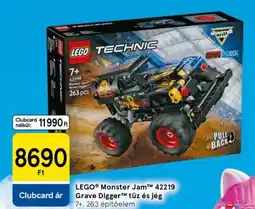 Tesco LEGO Monster Jam 42219 Grave Digger tűz és jég ajánlat