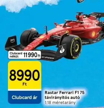 Tesco Rastar Ferrari F1 75 távirányítós autó ajánlat
