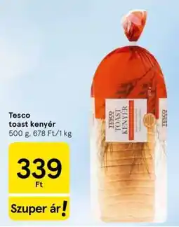 Tesco Tesco toast kenyér ajánlat