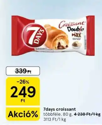 Tesco 7days croissant ajánlat