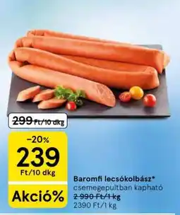 Tesco Baromfi lecsókolbász ajánlat