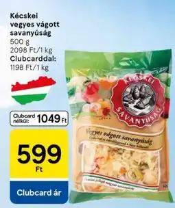 Tesco Kecskei vegyes vágott savanyúság ajánlat