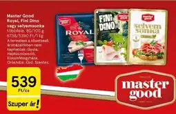 Tesco Master Good Royal, Fini Dino vagy selyemsonka ajánlat